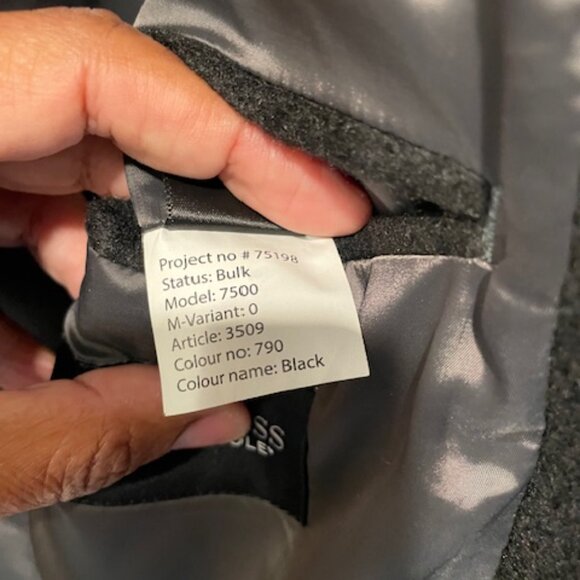 Kenneth Cole Awearness Nehru Collar Mohair Jacket - Picture 7 of 7